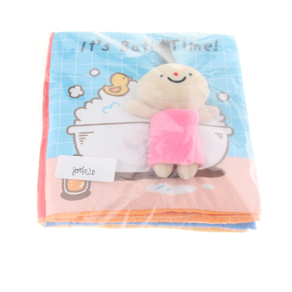 Soft Fabric Cloth Book for Baby Toddlers Early Educational Toy Bath Time