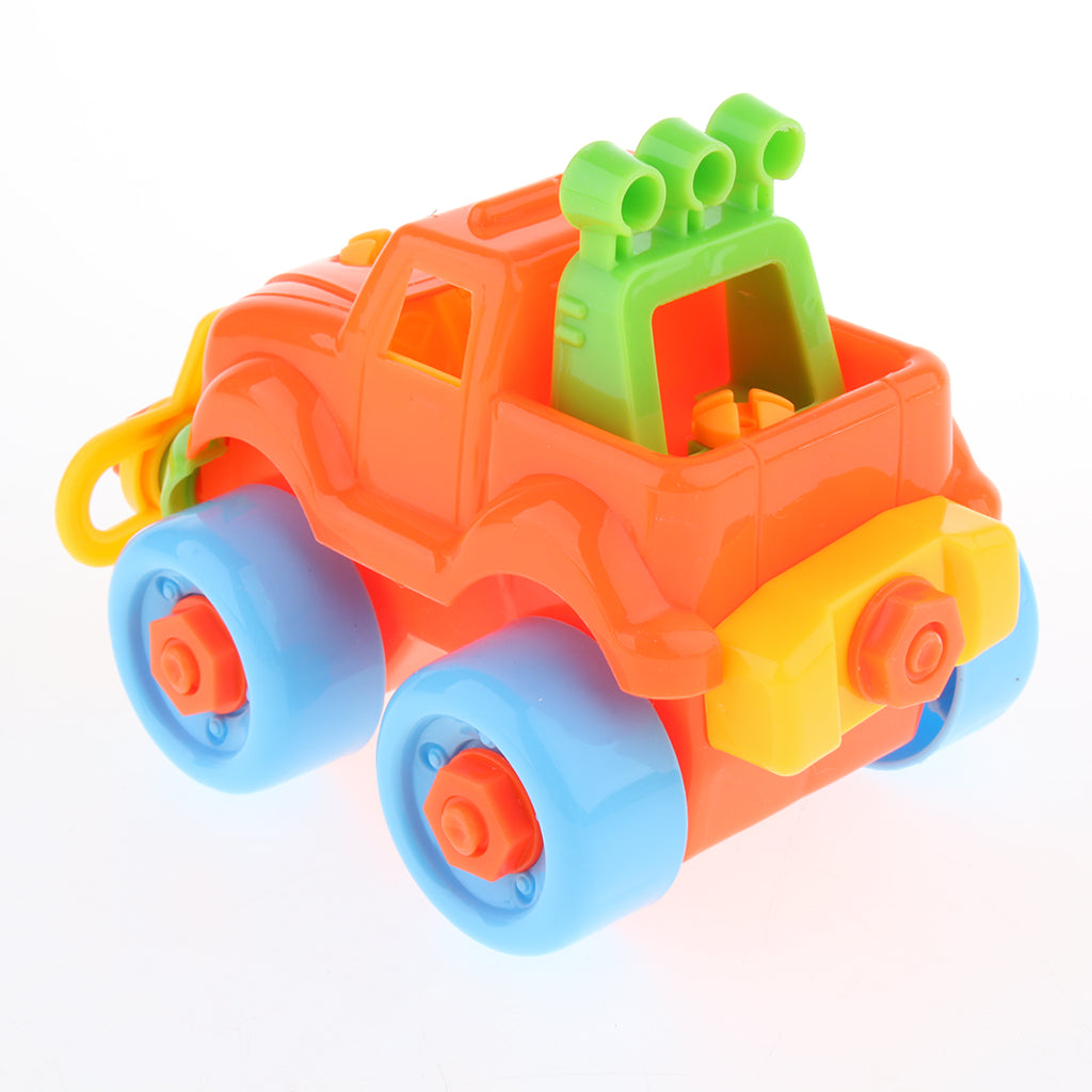 Assembly Disassembly Toys Nut With Classic Driver Screw Car