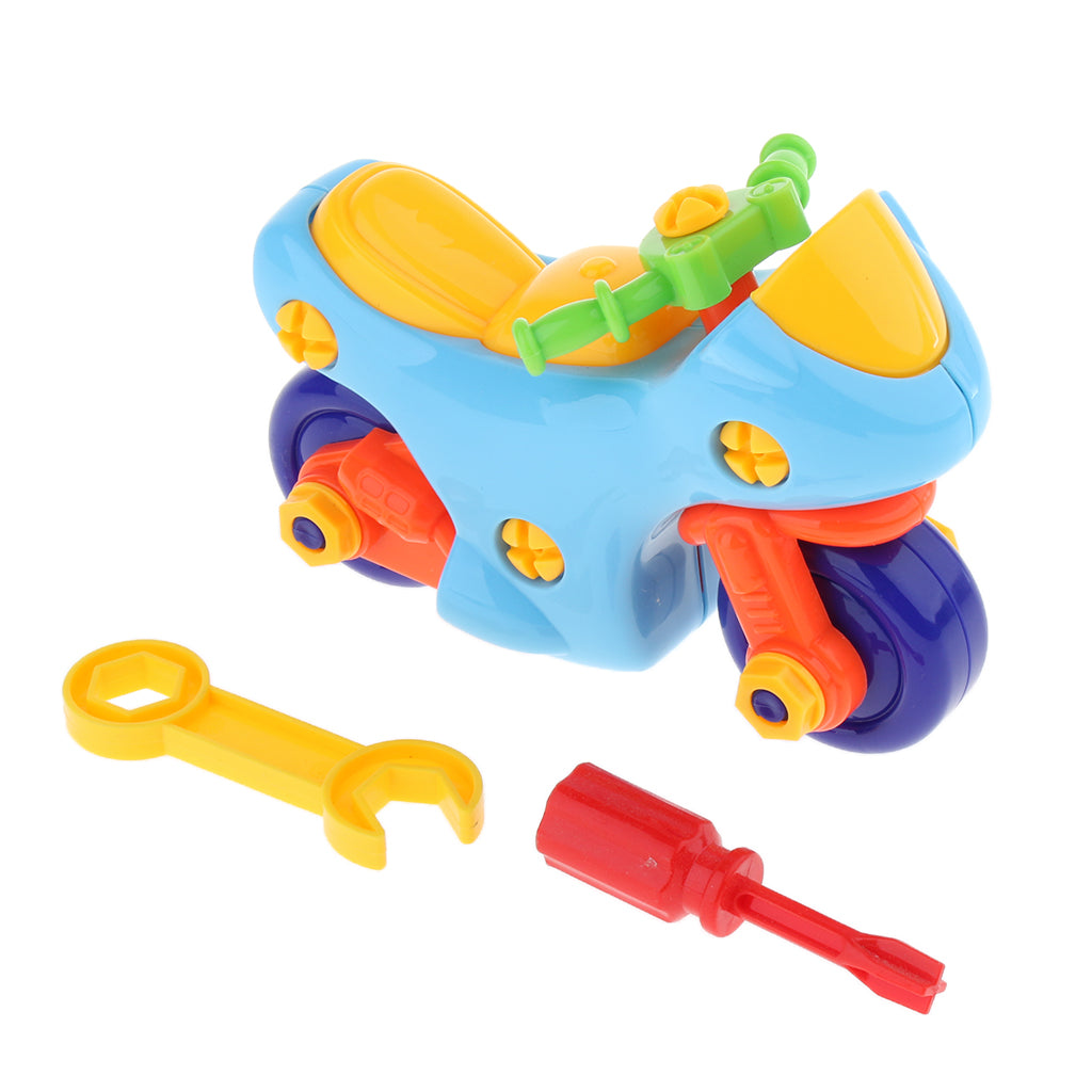 Assembly Disassembly Toys Nut With Classic Driver Screw Motorcycle