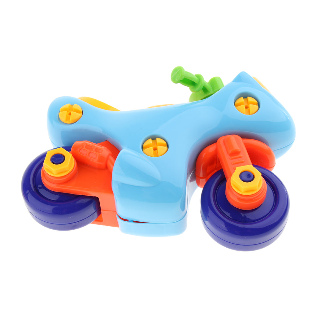 Assembly Disassembly Toys Nut With Classic Driver Screw Motorcycle
