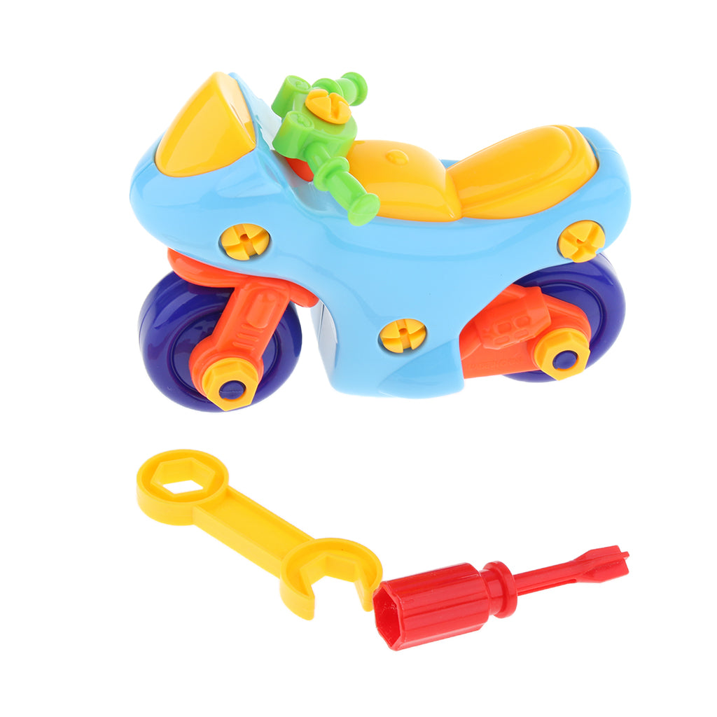 Assembly Disassembly Toys Nut With Classic Driver Screw Motorcycle