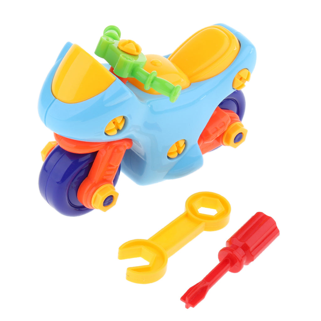 Assembly Disassembly Toys Nut With Classic Driver Screw Motorcycle