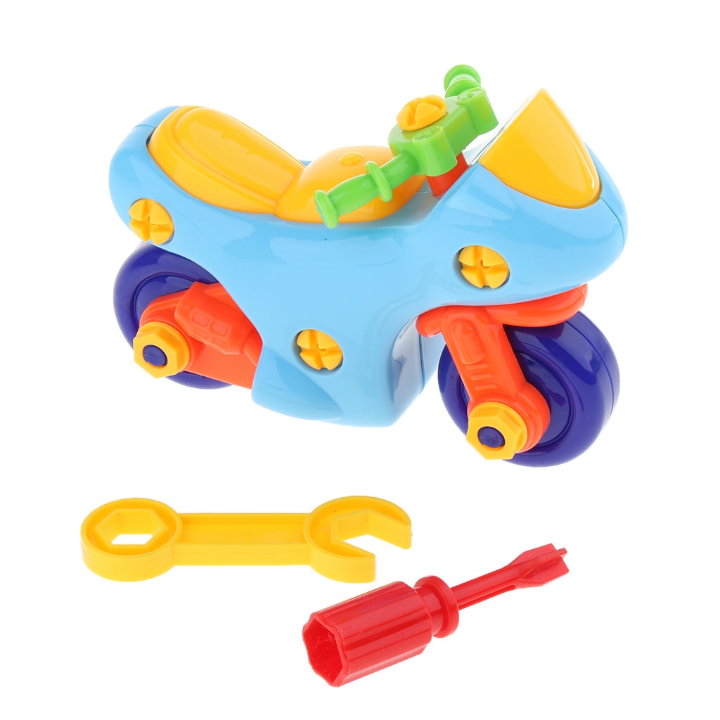 Assembly Disassembly Toys Nut With Classic Driver Screw Motorcycle