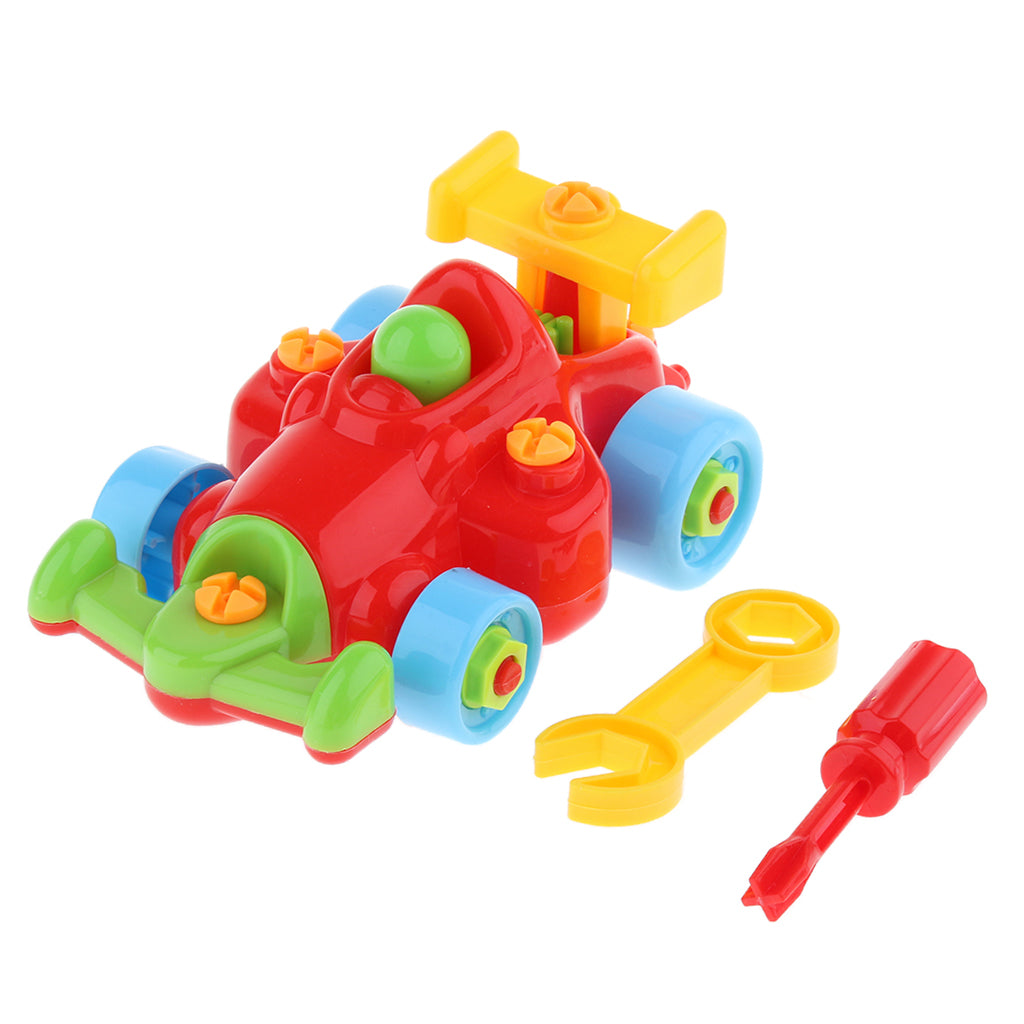 Assembly Disassembly Toys Nut With Classic Driver Screw Racing Bicycle