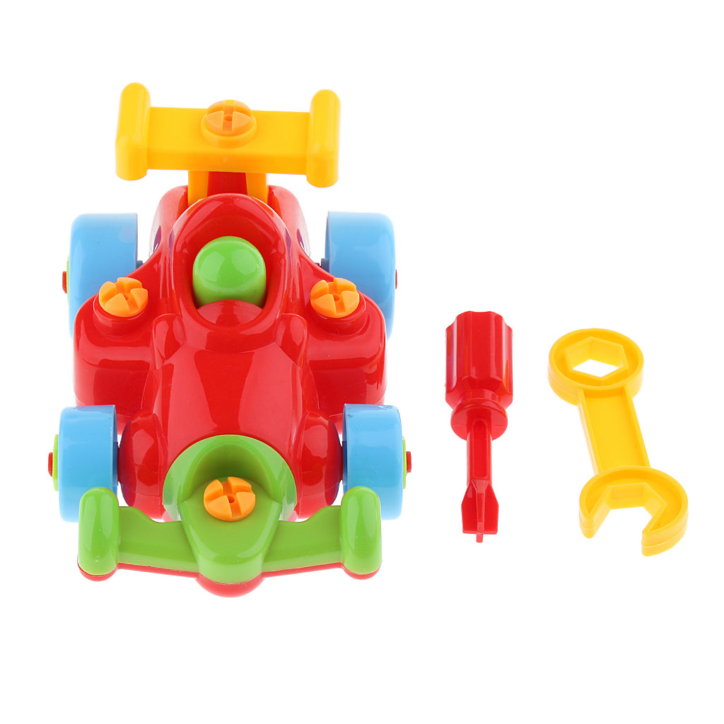 Assembly Disassembly Toys Nut With Classic Driver Screw Racing Bicycle