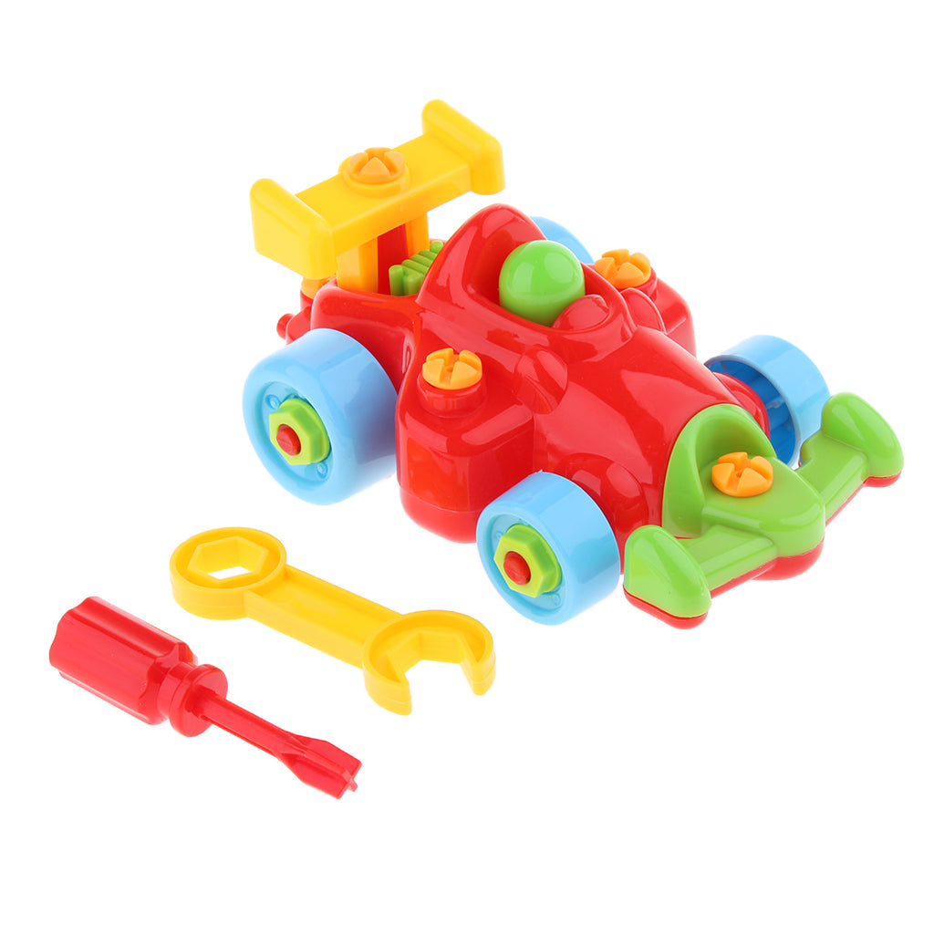 Assembly Disassembly Toys Nut With Classic Driver Screw Racing Bicycle