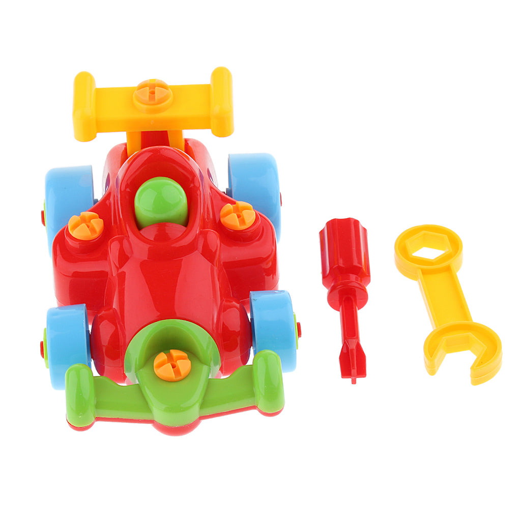 Assembly Disassembly Toys Nut With Classic Driver Screw Racing Bicycle