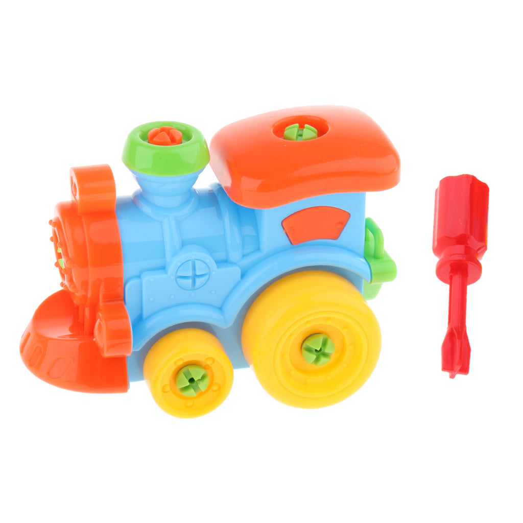 Assembly Disassembly Toys Nut With Classic Driver Screw Train