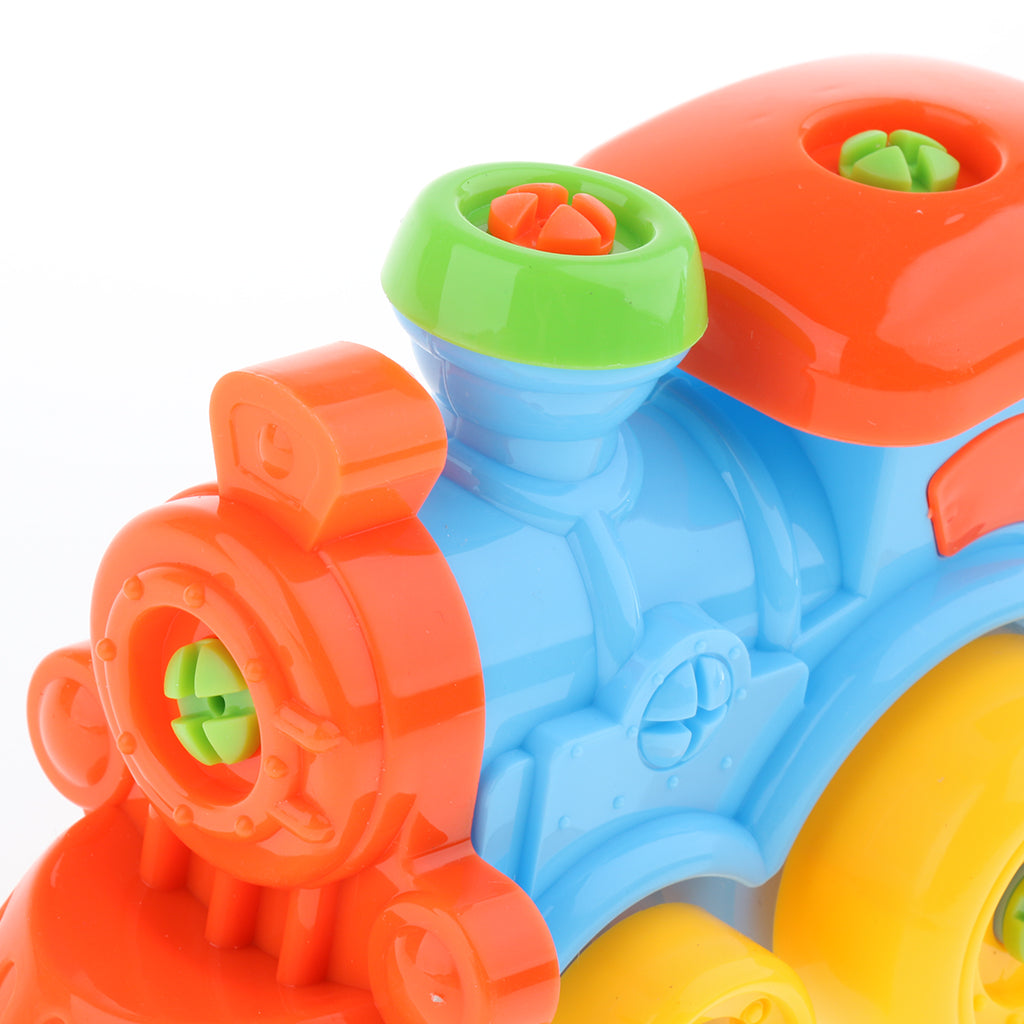 Assembly Disassembly Toys Nut With Classic Driver Screw Train