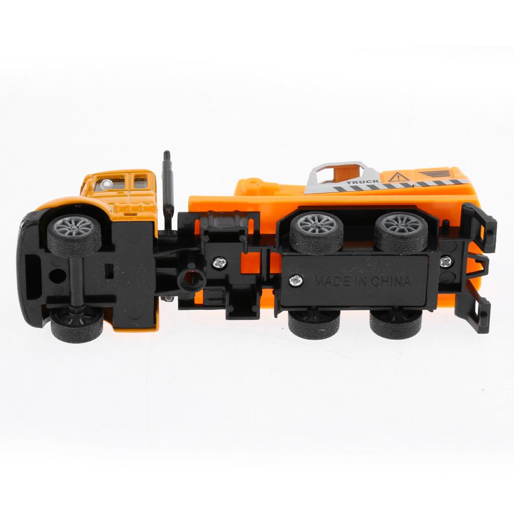 1:64 Alloy Pull Back Car Construction Vehicle Toy for Kids Gift Excavator