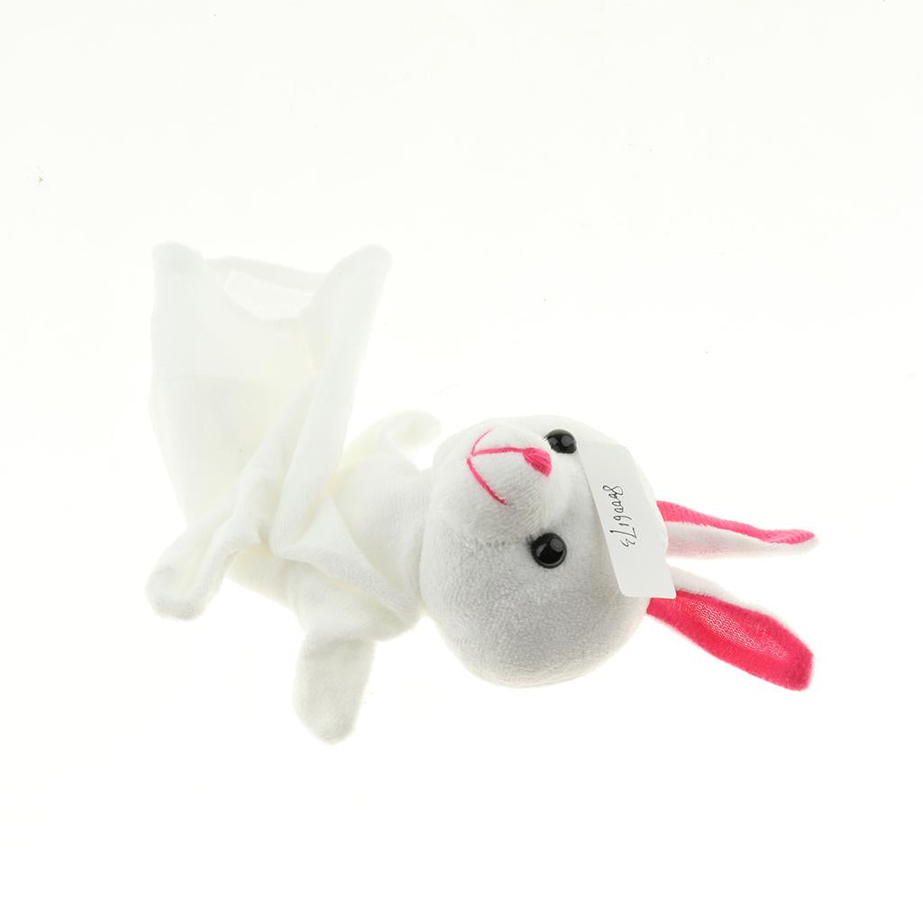 Soft Plush Animal Hand Puppets for Kids Adults Imaginative Play Gift Rabbit