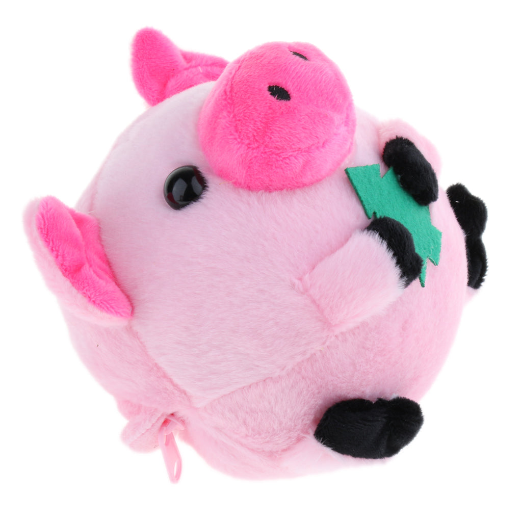 Plush Bouncing & Talking Animal Doll Kids Baby Interactive Toy Gift Piggy