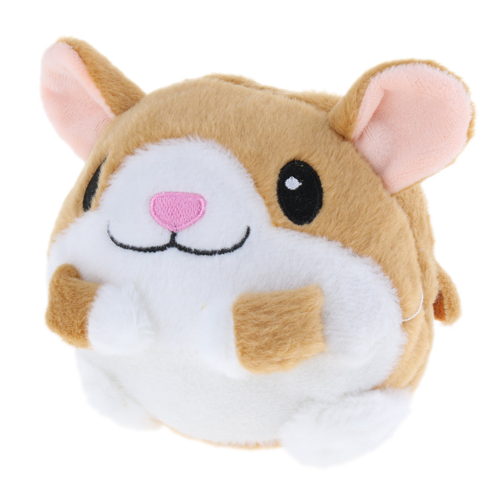 Plush Bouncing & Talking Animal Doll Kids Baby Interactive Toy Gift Hamster