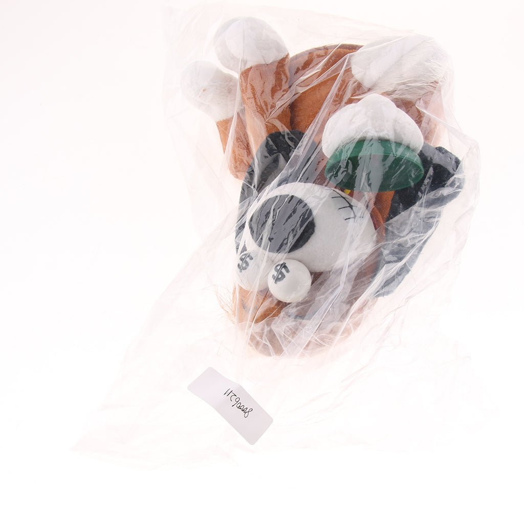 Electric Plush Toy Dog Laughing & Swing Coin Interactive Kids Birthday Gift