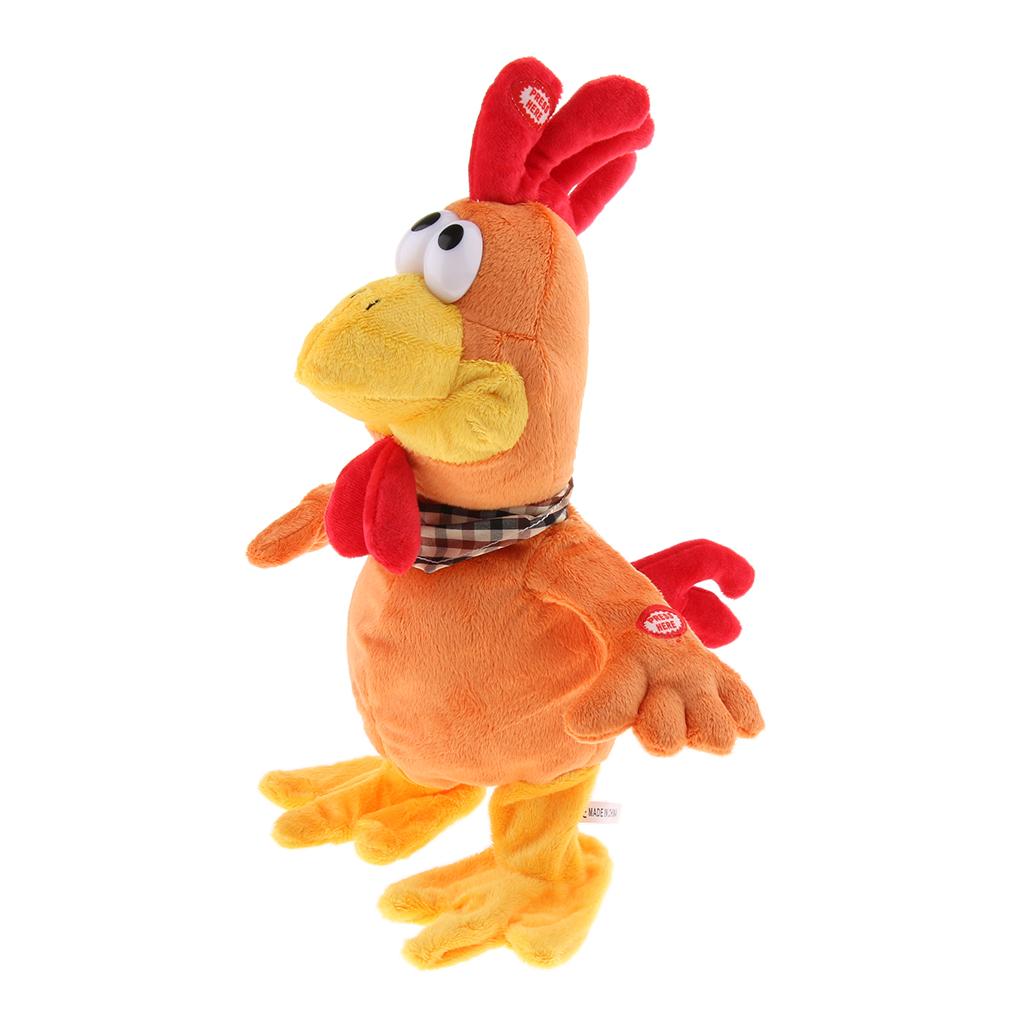 Kids Baby Plush Electronic Singing and Dancing Animal Doll with Barking Sound, Educational Toy, Birthday Gifts, Play Activity –Chick