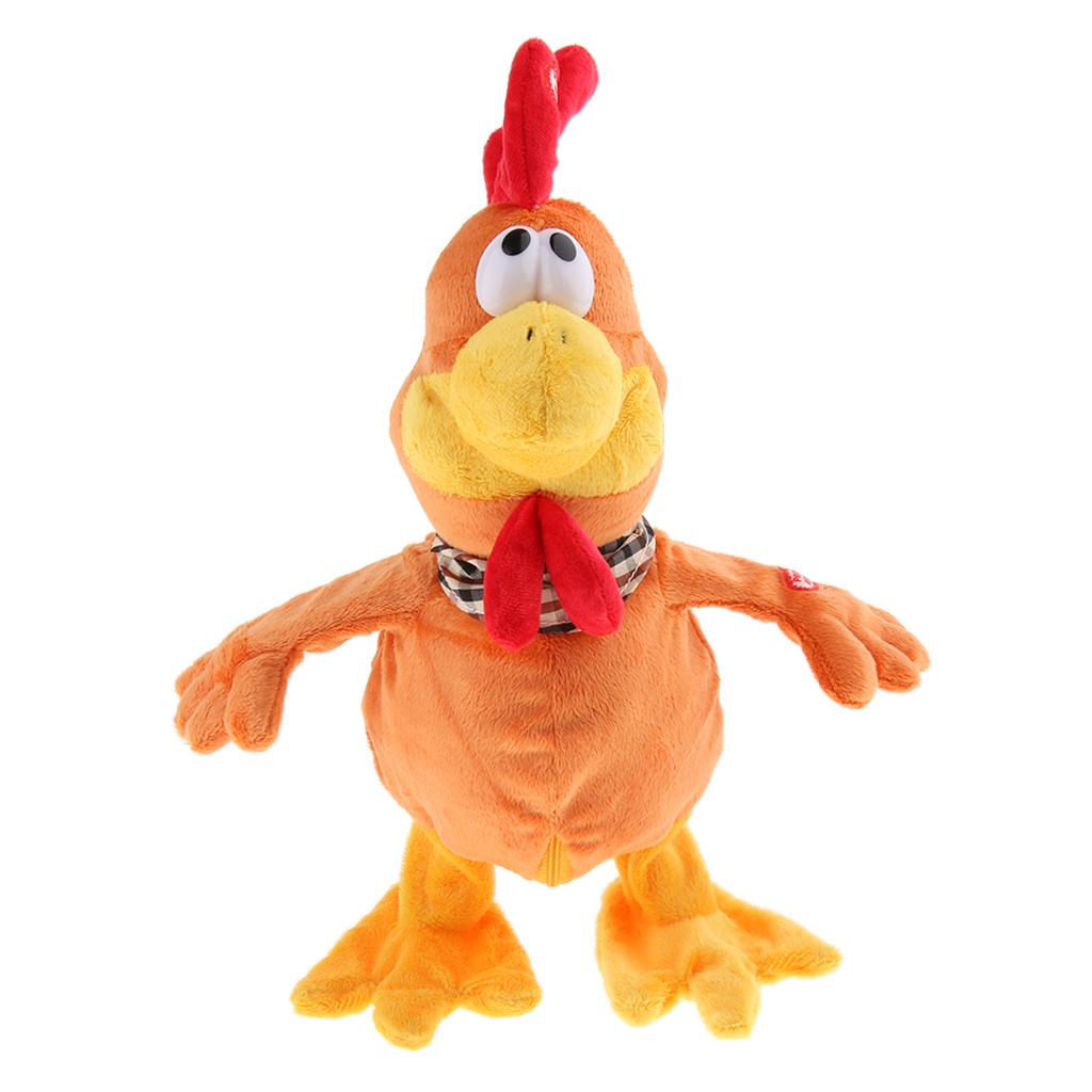 Kids Baby Plush Electronic Singing and Dancing Animal Doll with Barking Sound, Educational Toy, Birthday Gifts, Play Activity –Chick