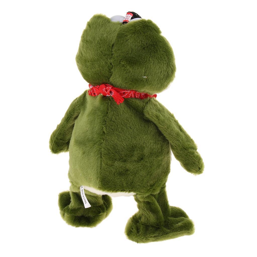Creative Electronic Singing Dancing Animal Doll with Sound Baby Toddler Early Learning Toy Gadget –Frog