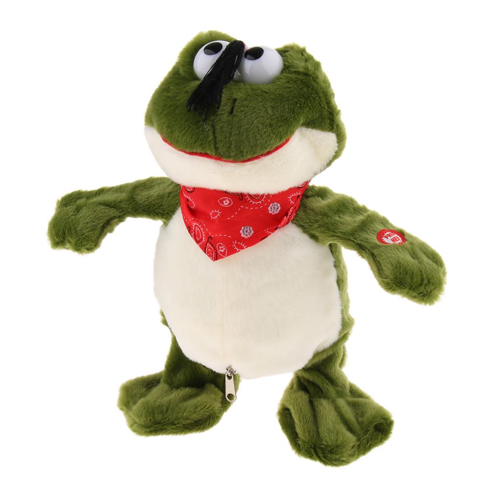 Creative Electronic Singing Dancing Animal Doll with Sound Baby Toddler Early Learning Toy Gadget –Frog