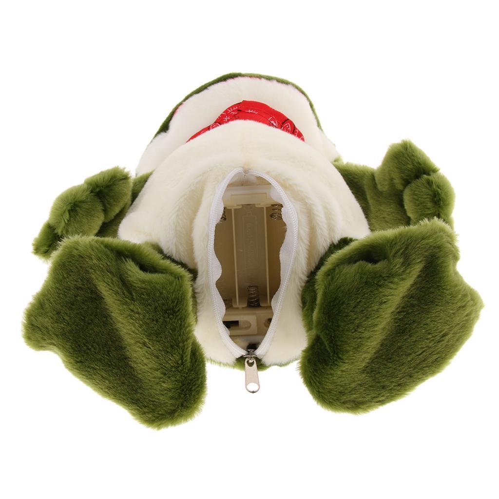Creative Electronic Singing Dancing Animal Doll with Sound Baby Toddler Early Learning Toy Gadget –Frog