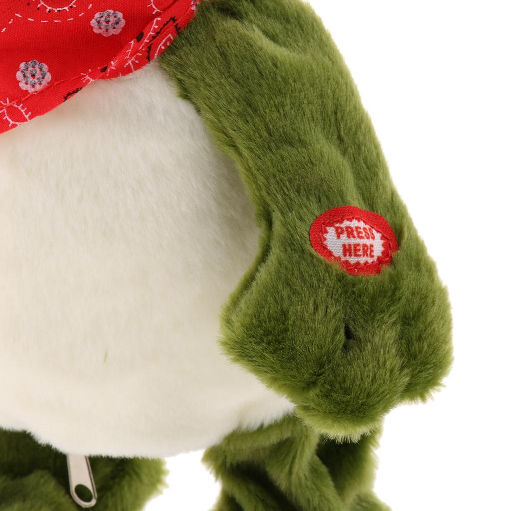 Creative Electronic Singing Dancing Animal Doll with Sound Baby Toddler Early Learning Toy Gadget –Frog