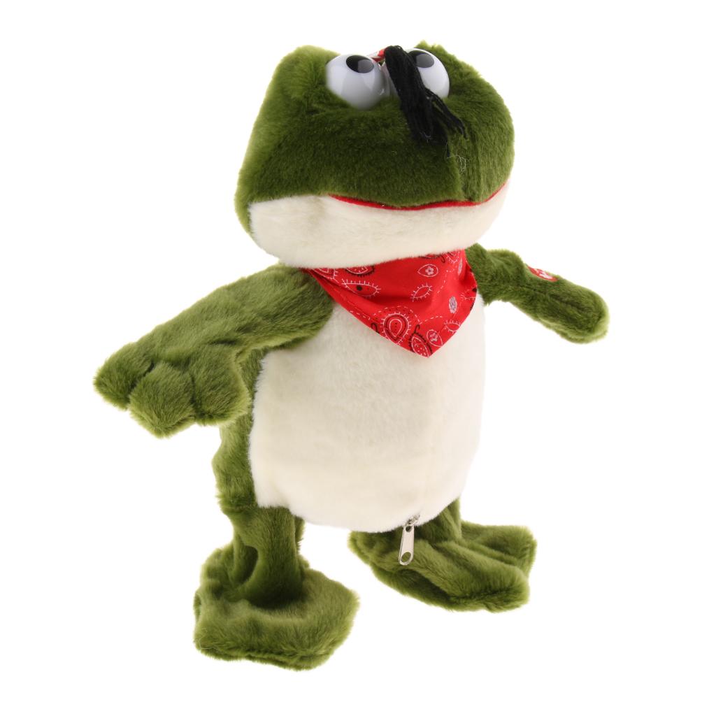 Creative Electronic Singing Dancing Animal Doll with Sound Baby Toddler Early Learning Toy Gadget –Frog