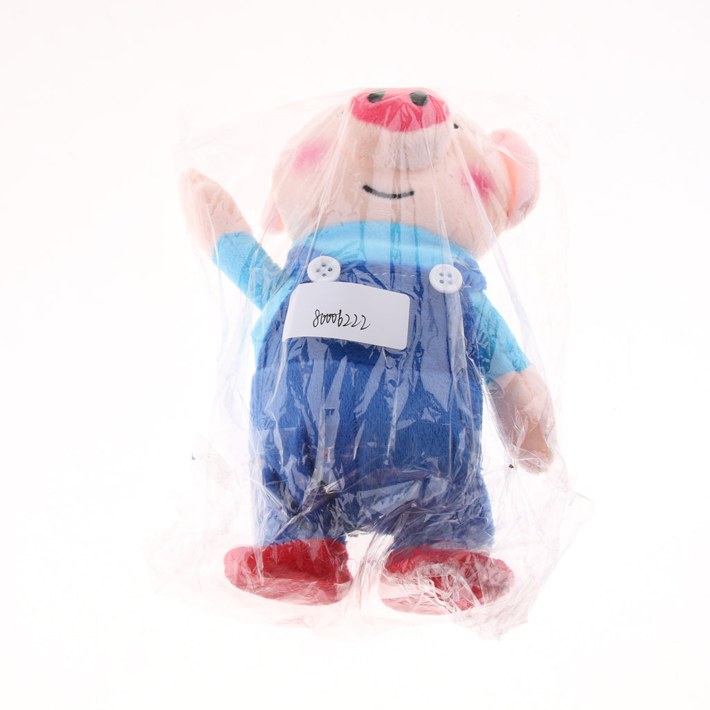 Pig Electric Speaker Sound Piggy Music Toy Blue Pig with 72 Songs