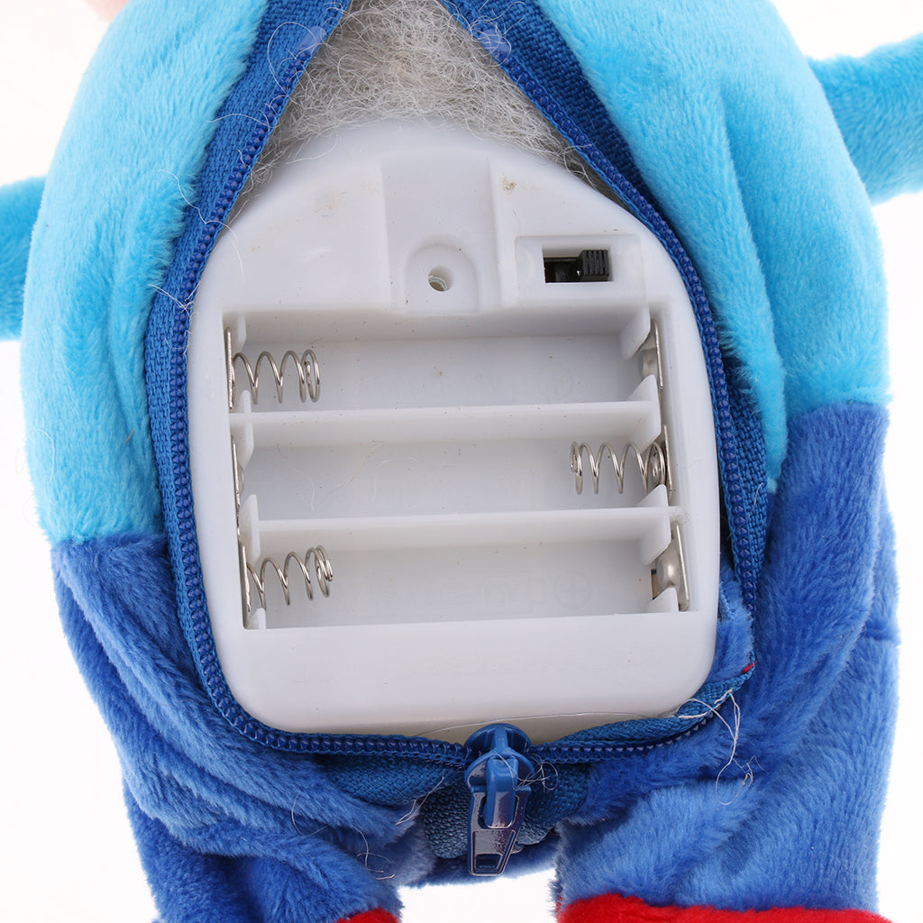 Pig Electric Speaker Sound Piggy Music Toy Blue Pig with 72 Songs