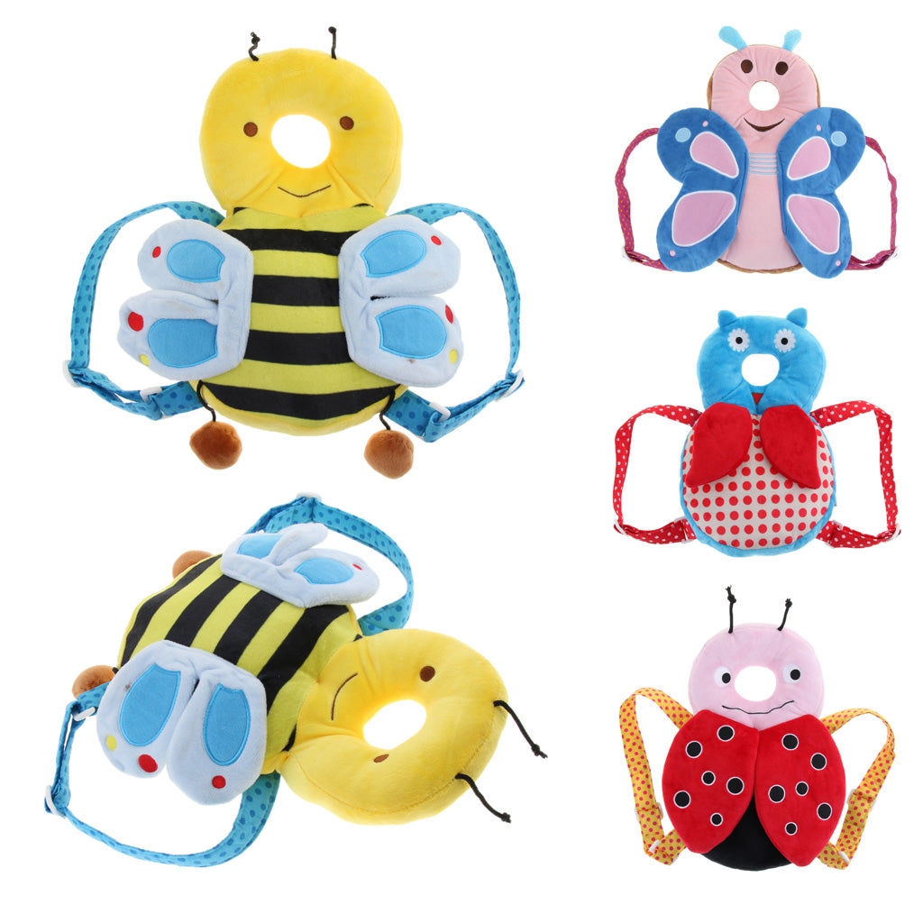 Baby Kids Head Protection Pad Headrest Cushion Drop Resistance Bee