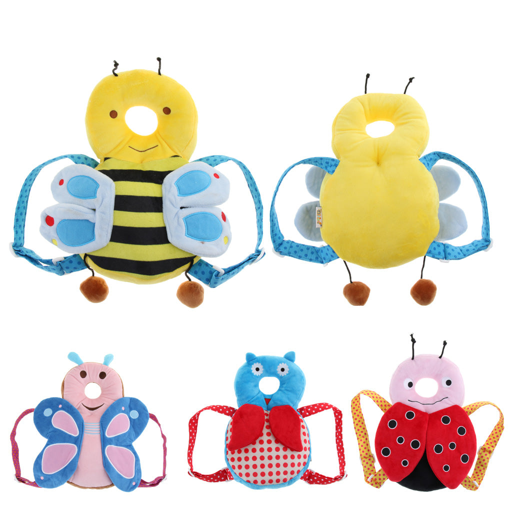 Baby Kids Head Protection Pad Headrest Cushion Drop Resistance Bee