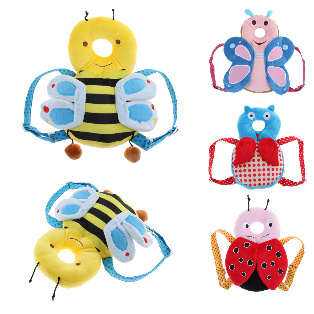 Baby Kids Head Protection Pad Headrest Cushion Drop Resistance Bee