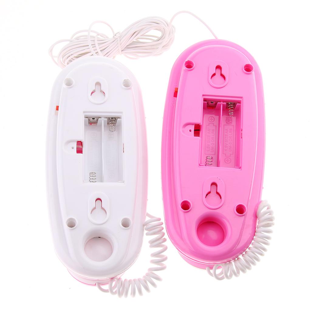 Intercom Simulation Phone Call Interactive Toys for Children Gift Pink