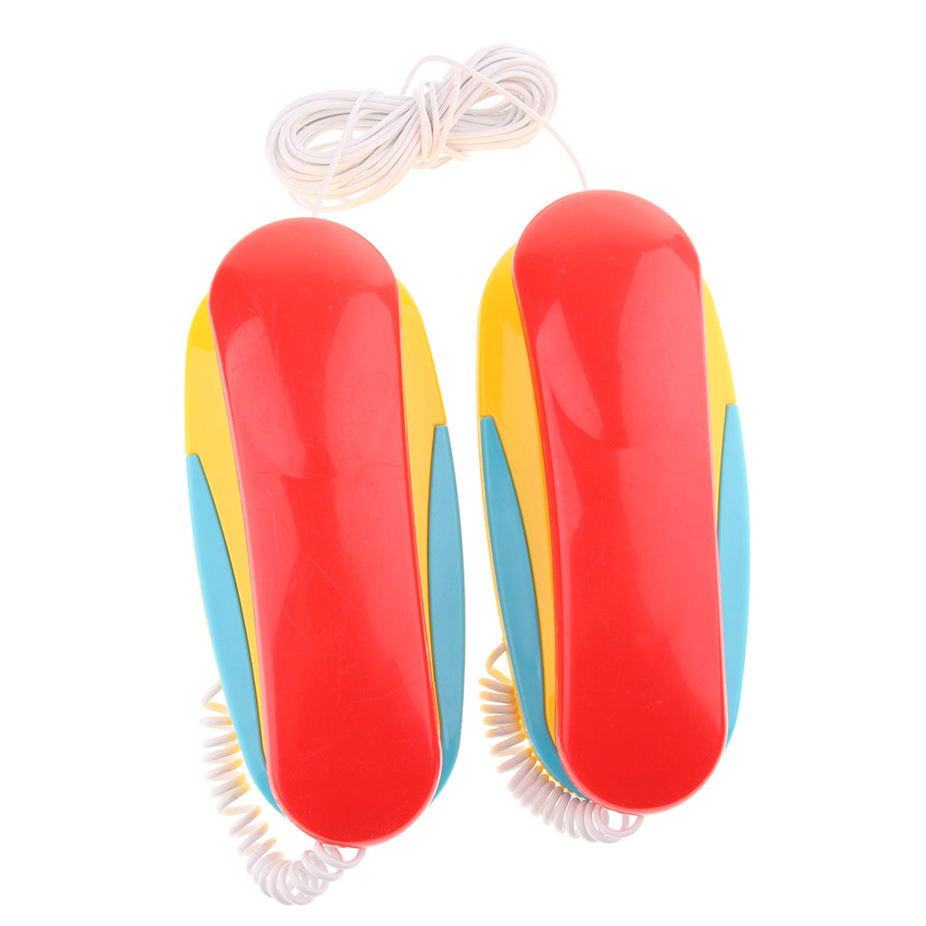 Intercom Simulation Phone Call Interactive Toys for Children Gift Red