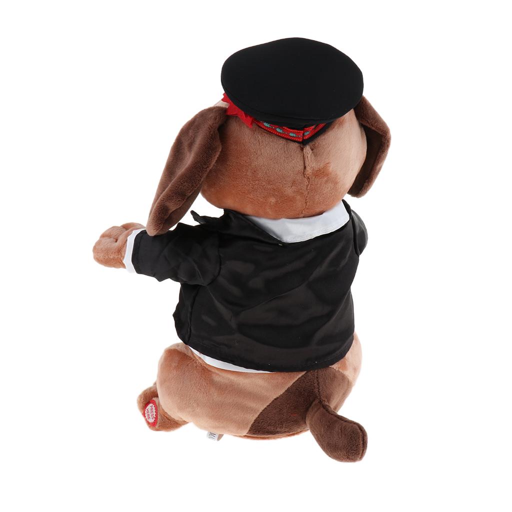 Electronic Stuffed Plush Dogs Baby Kids Early Educational Toys
