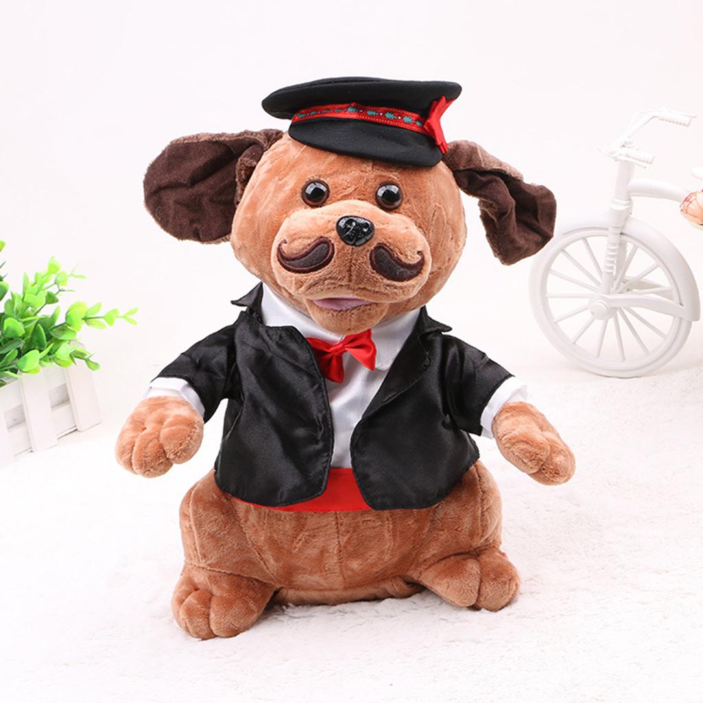 Electronic Stuffed Plush Dogs Baby Kids Early Educational Toys
