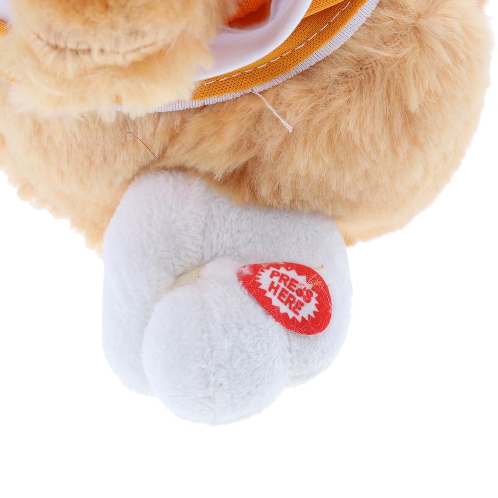 Kids Baby Developmental Electronic Moving Ear Shaking Hands Rabbit Plush Animal Doll Toy Play Activity Birthday Gift –Brown