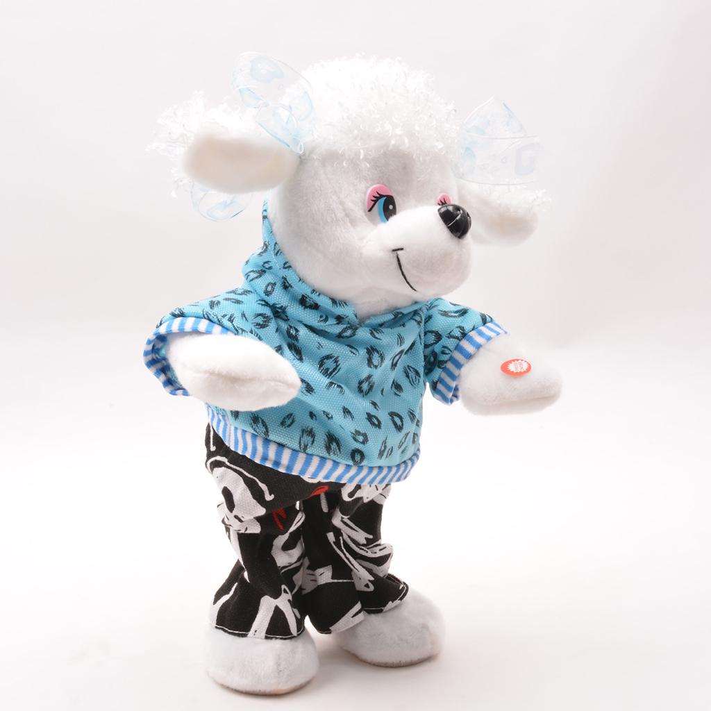 Lovely Electric Dancing Music Plush Animal Dolls For Baby Kids Gift Dog 2
