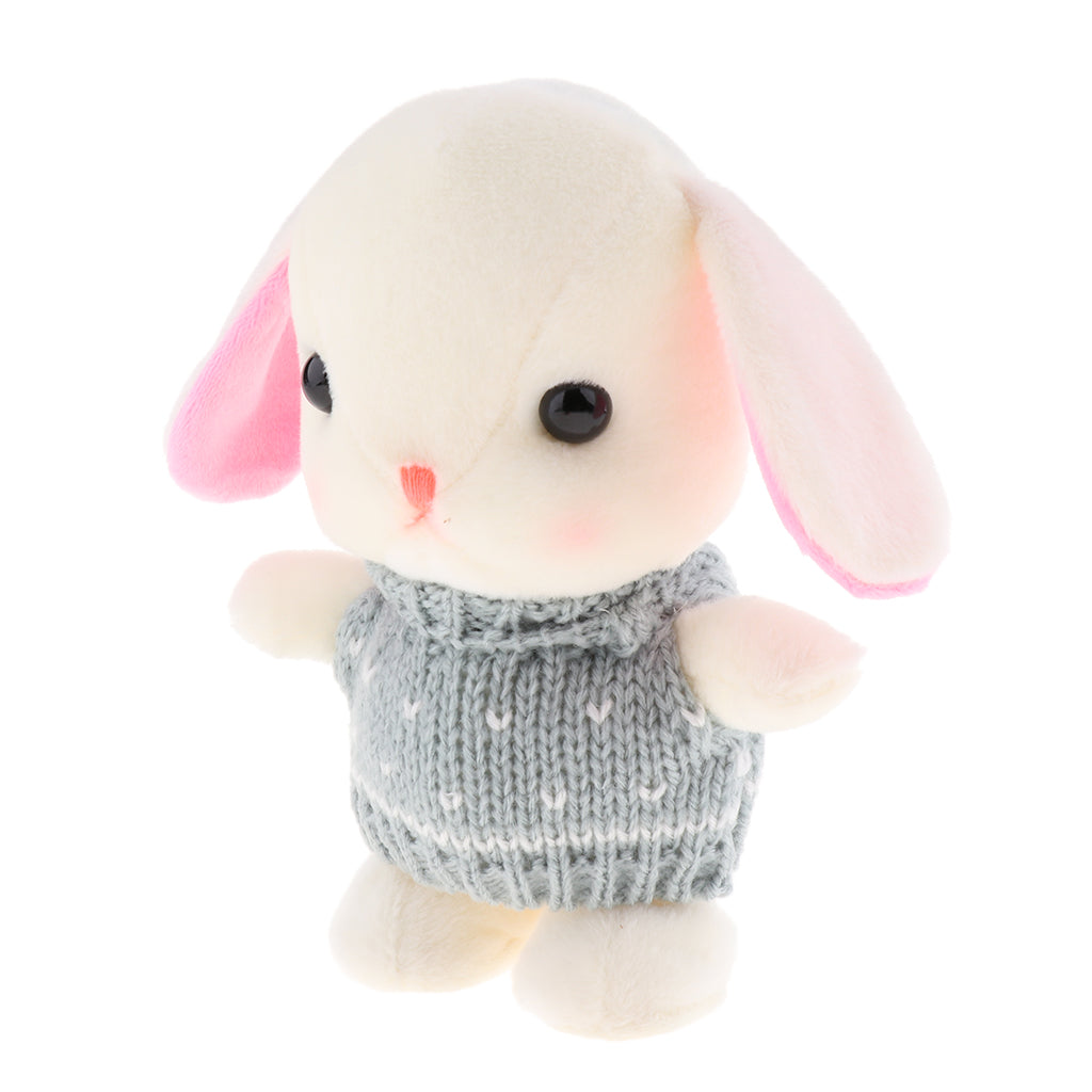 Electric Talking Repeating Rabbit Stuffed Toy Pet Gift for Kids Green