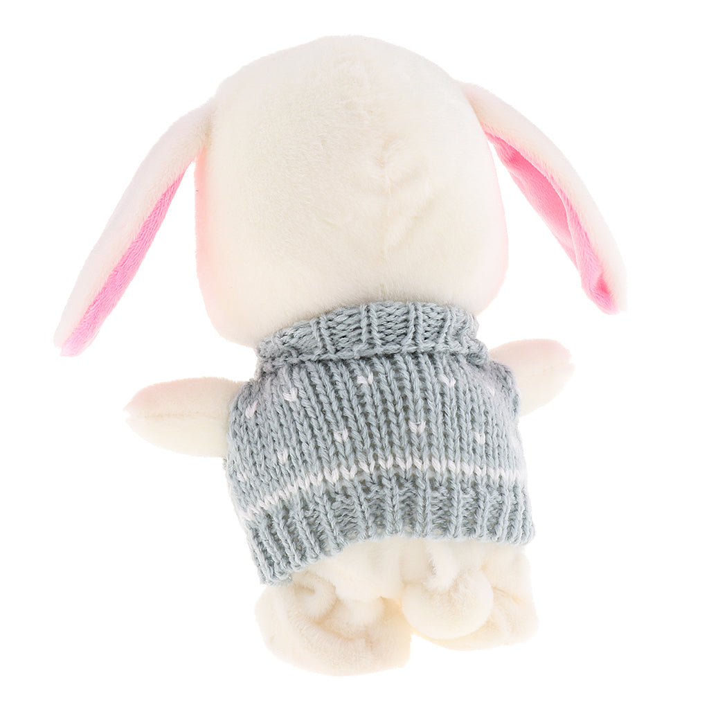 Electric Talking Repeating Rabbit Stuffed Toy Pet Gift for Kids Green