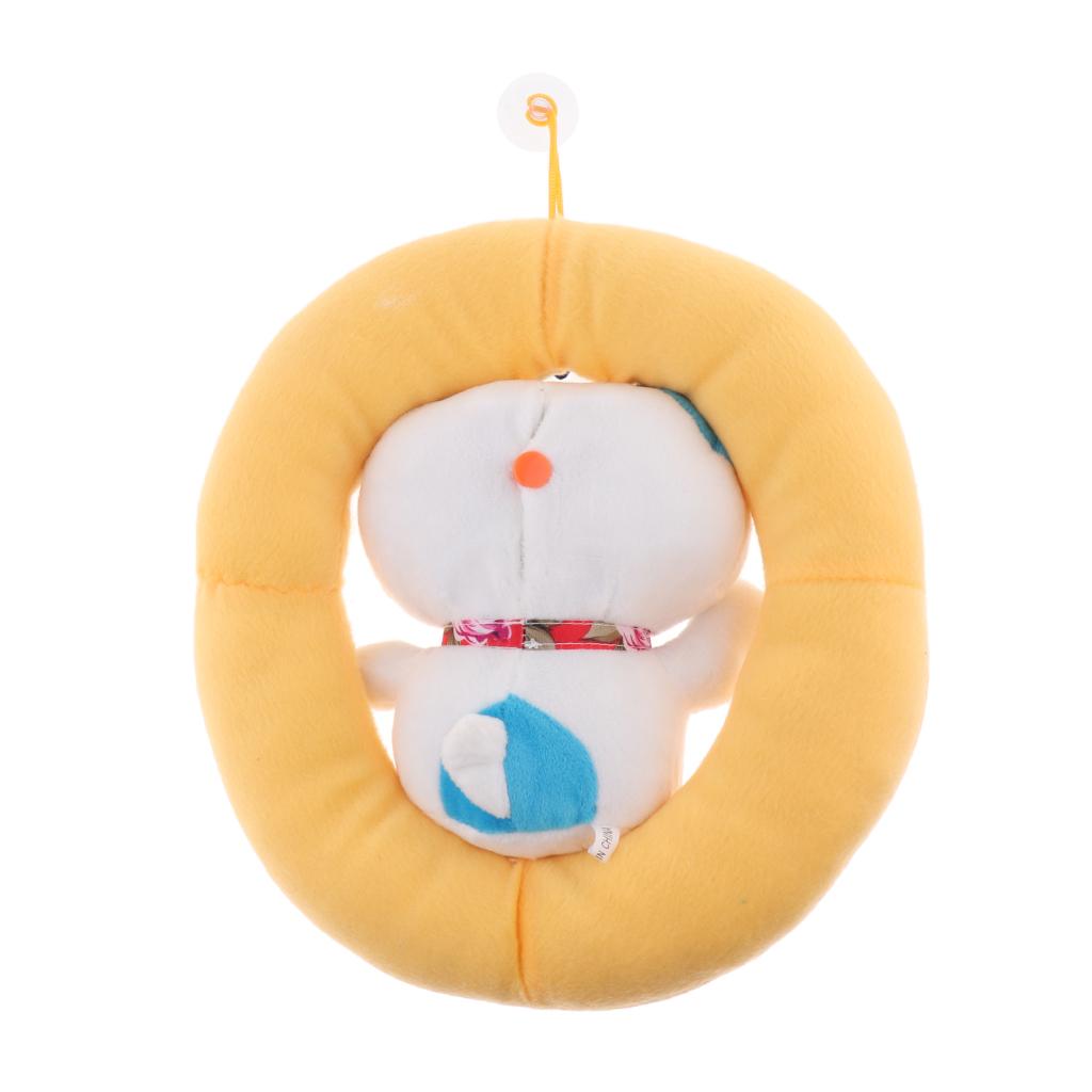 Adorable Plush Stuffed Fortune Cat Electric Animal Toy - Motion Sensor Door Bell Shop Store Visitor Welcome Doll