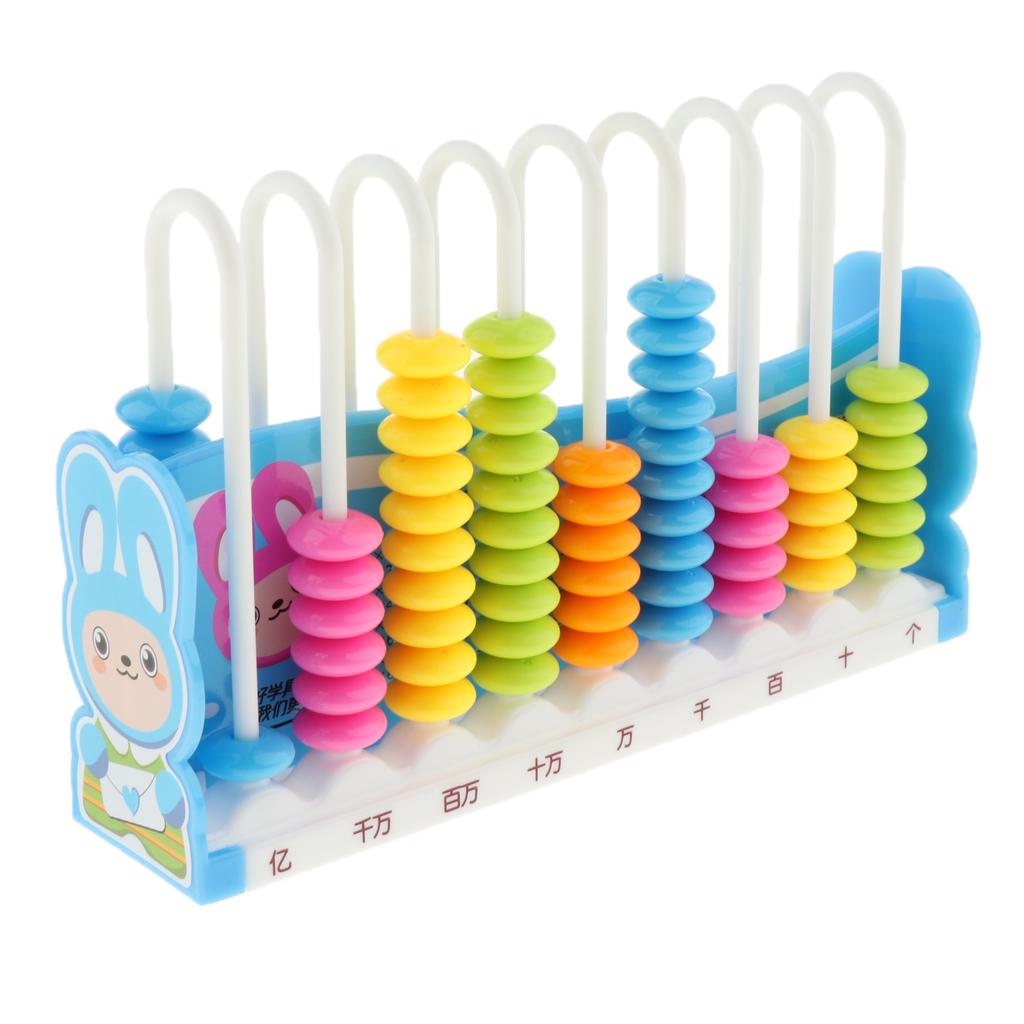 Colorful Counting Frame Math Numbers Counting Beads Abacus Toy for Kids