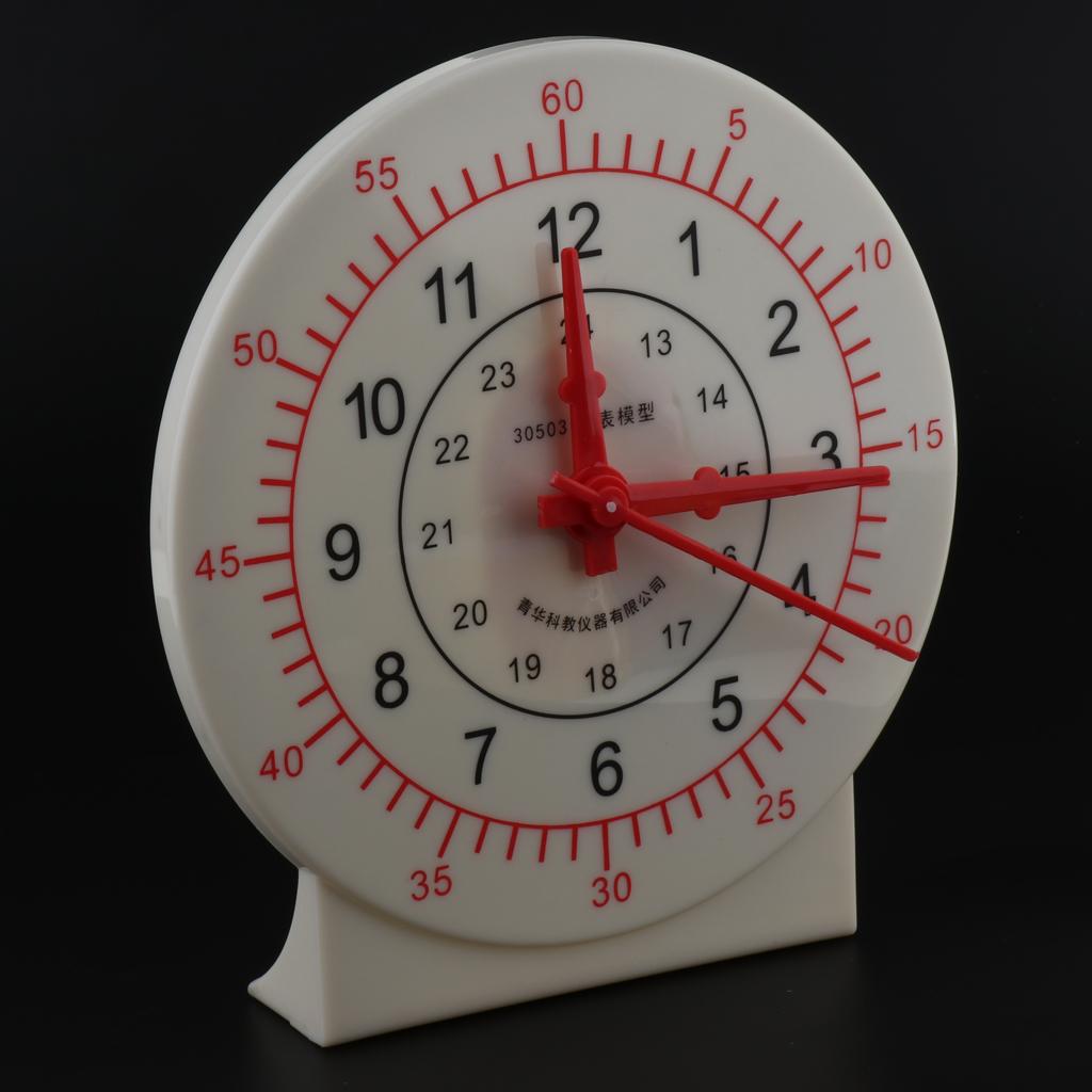 Linkage Teaching Clock Number & Time Puzzles Toy Time Educational Aids Gift