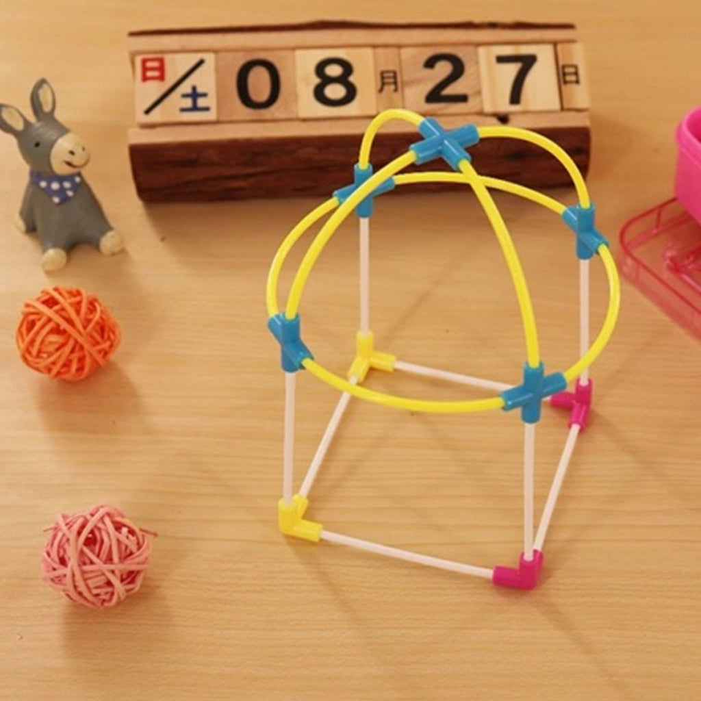 3D Geometric Model Building Assemble Kits Educational Toy for Math Geometry Taching Aids - Kid Student Supplies