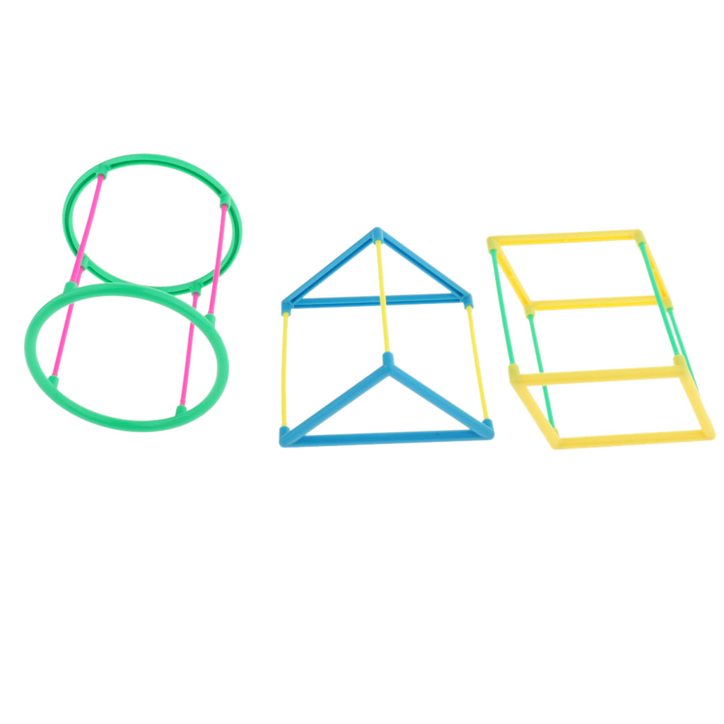 3D Geometric Model Building Assemble Kits Educational Toy for Math Geometry Taching Aids - Kid Student Supplies