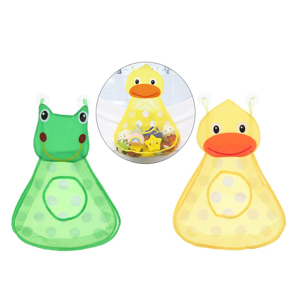Kids Bathroom Playthings Toys Holder Frog