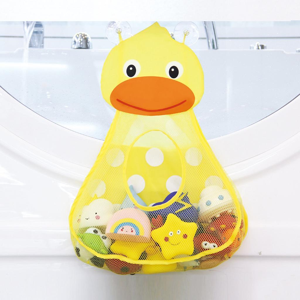 Kids Bathroom Playthings Toys Holder Duck