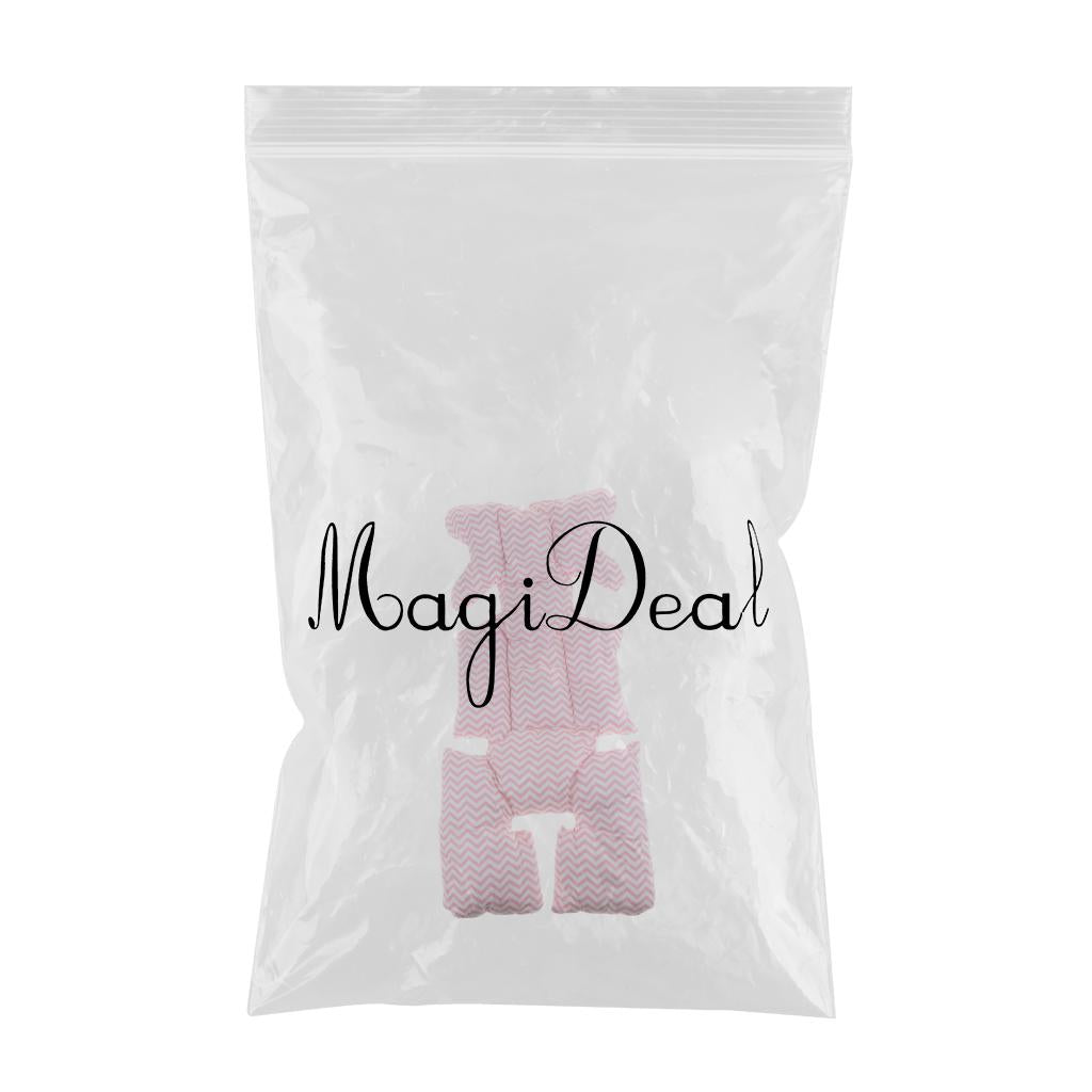 Baby Stroller Cushion Seat Cover Nappy Pad Cotton Mat Mattress Pink