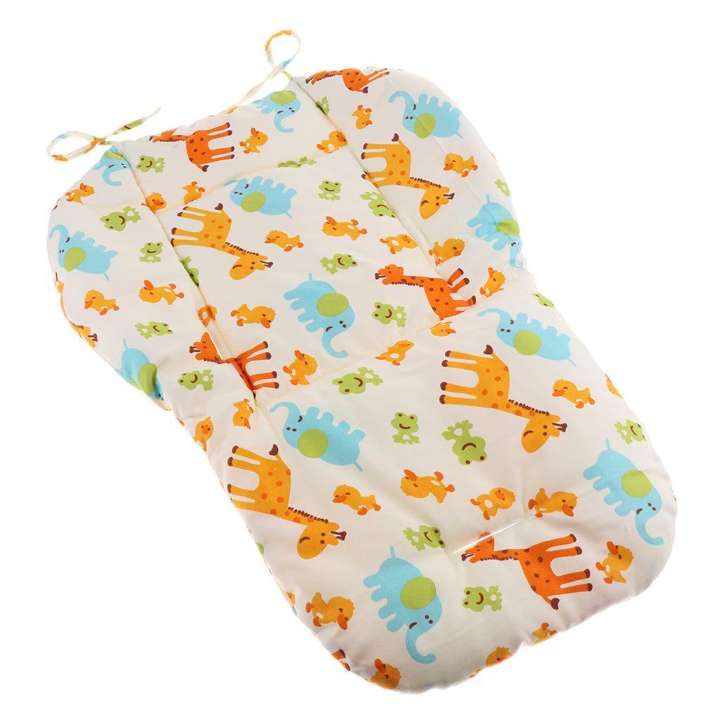 Baby Stroller High Chair Seat Cushion Liner Mat Pad Cover Protector Zoo