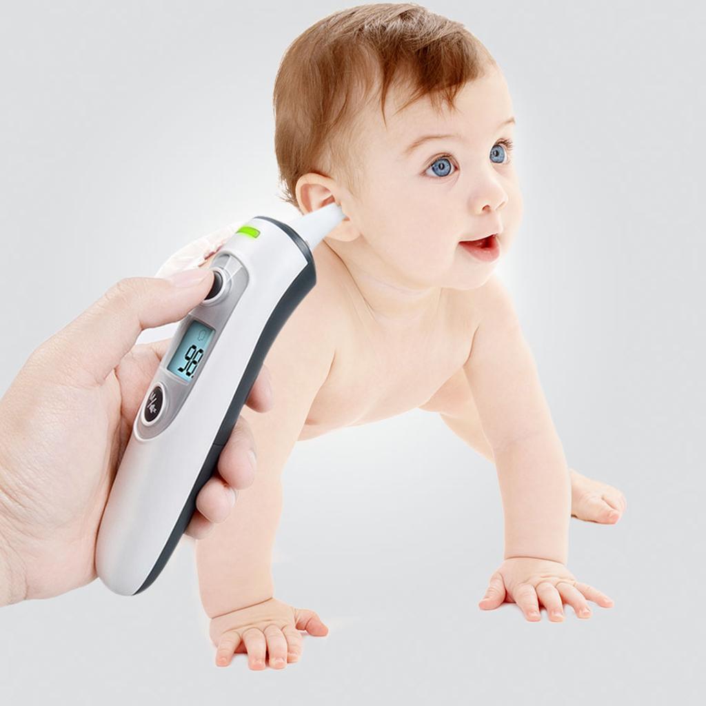 Body Thermometer Ear LED Electronic Digital Display IR Thermometer Baby Fever Infrared Thermometer