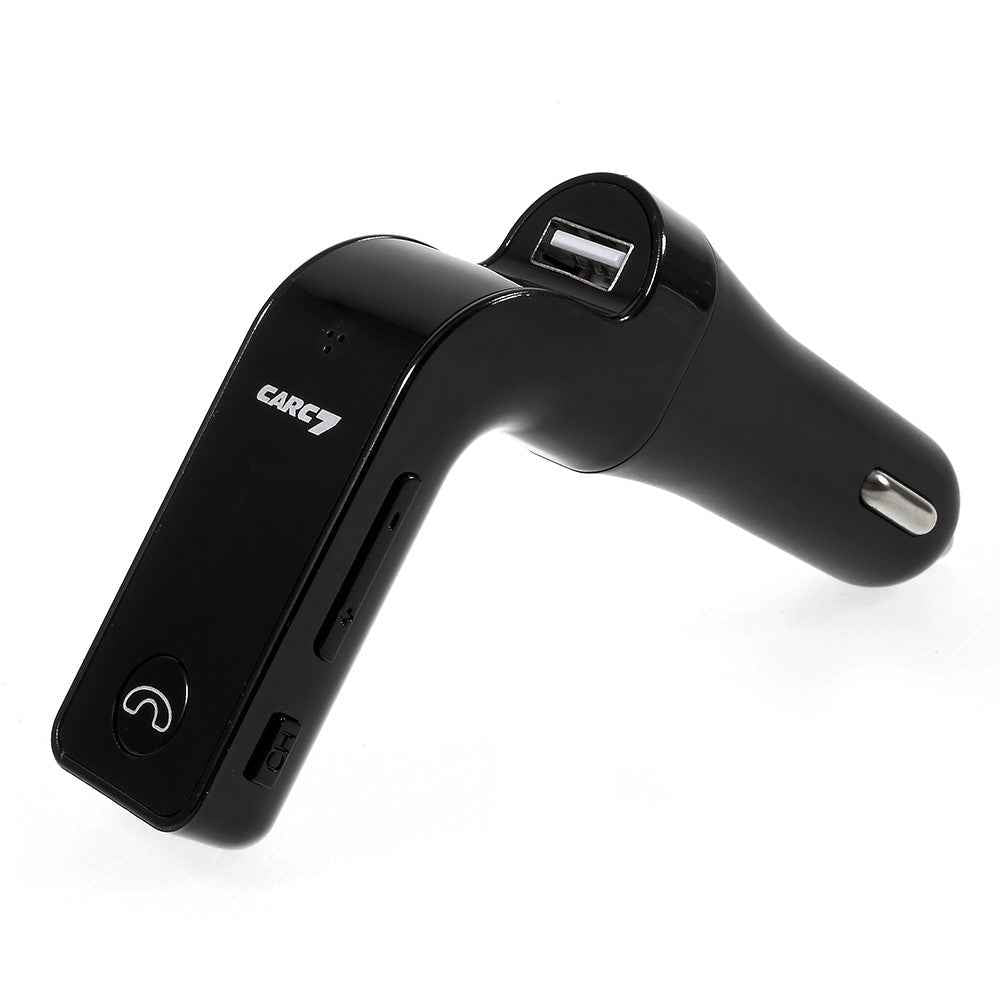 C7 Bluetooth-compatible Car Kit Hands-free FM Transmitter MP3 Player & USB Car Charger