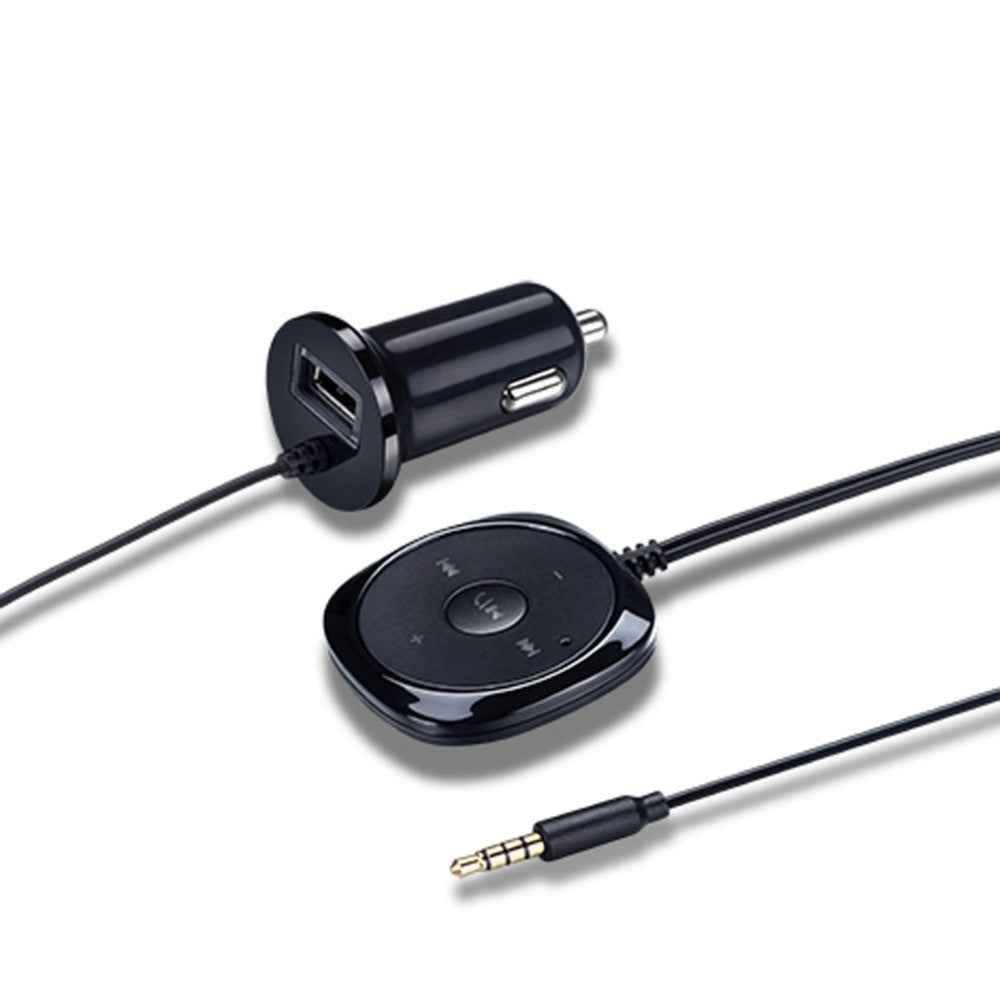 BC20 Bluetooth-compatible Car Kit Bluetooth-compatible Car Receiver3.5mm Audio Receiver Car Handsfree MP3